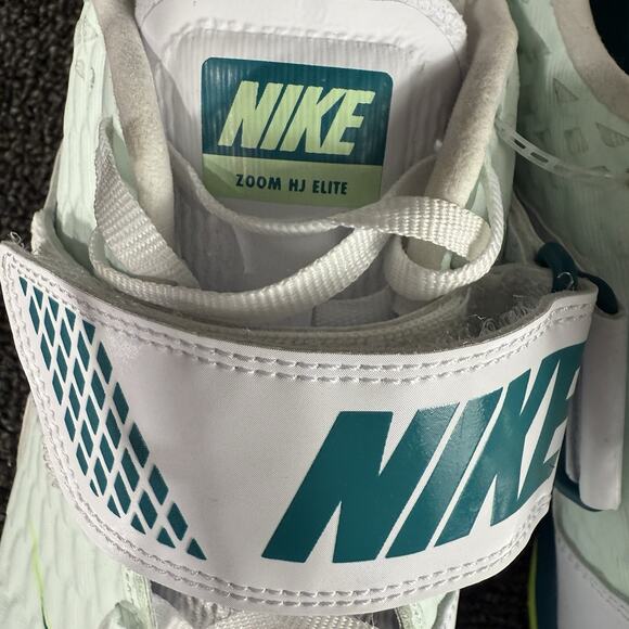 Nike Zoom High Jump HJ Elite White Gren Track Shoes Men’s Size 10.5 FZ9636-100 - Picture 3 of 8